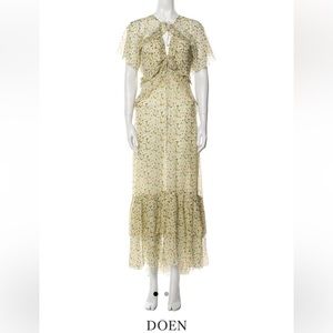 Doen silk long dress